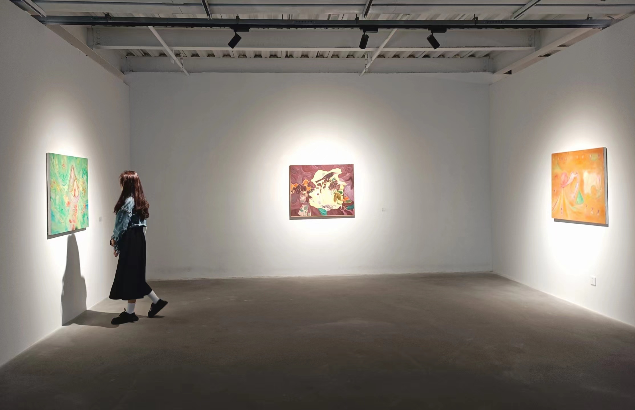 李院立、朱文两位艺术家个展在535艺术中心启幕