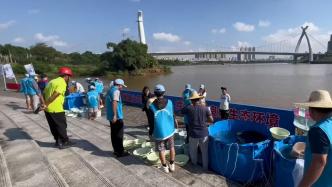 廣西開展珍稀魚類增殖放流助力流域生態保護