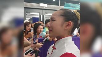 奥运亚军唐茜靖泪洒赛场，道出体操女团13连冠背后不易