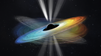 天文学家发现M87星系中黑洞喷流周期性进动，证明黑洞存在自旋