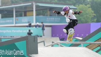 亚运高光时刻｜中国最年轻亚运冠军，13岁小将滑板夺金