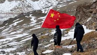 中秋国庆在岗，边境民警在海拔3600米边境线踏雪巡查