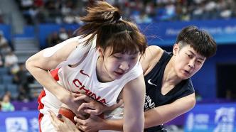 中国女篮大胜晋级亚运会四强，韩旭笑言“下辈子去男篮”