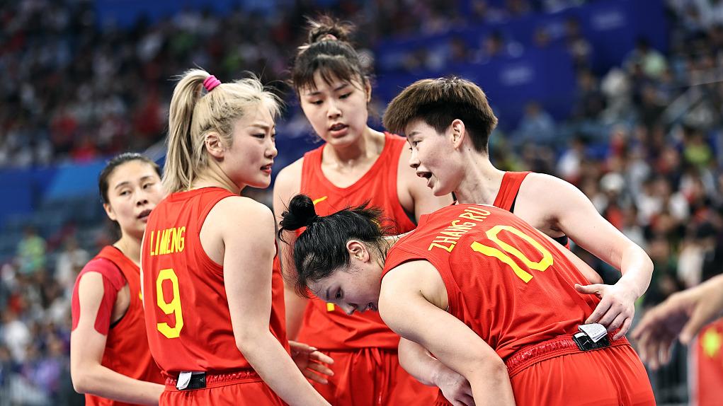 中国女篮100-44大胜朝鲜队，晋级亚运会决赛