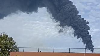 青岛大唐黄岛电厂一处附属设施起火，事故原因正在进一步调查