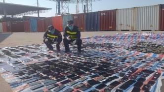 今年前九月，上海海关退运“洋垃圾”超1400吨