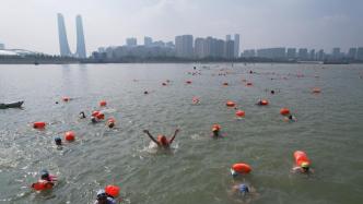 气温、潮汐均不符合条件，杭州取消今年横渡钱塘江活动