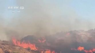 美国加州南部林火蔓延，数千居民疏散