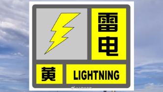 上海发布雷电黄色预警信号，上半夜以前本市大部地区将发生雷电活动
