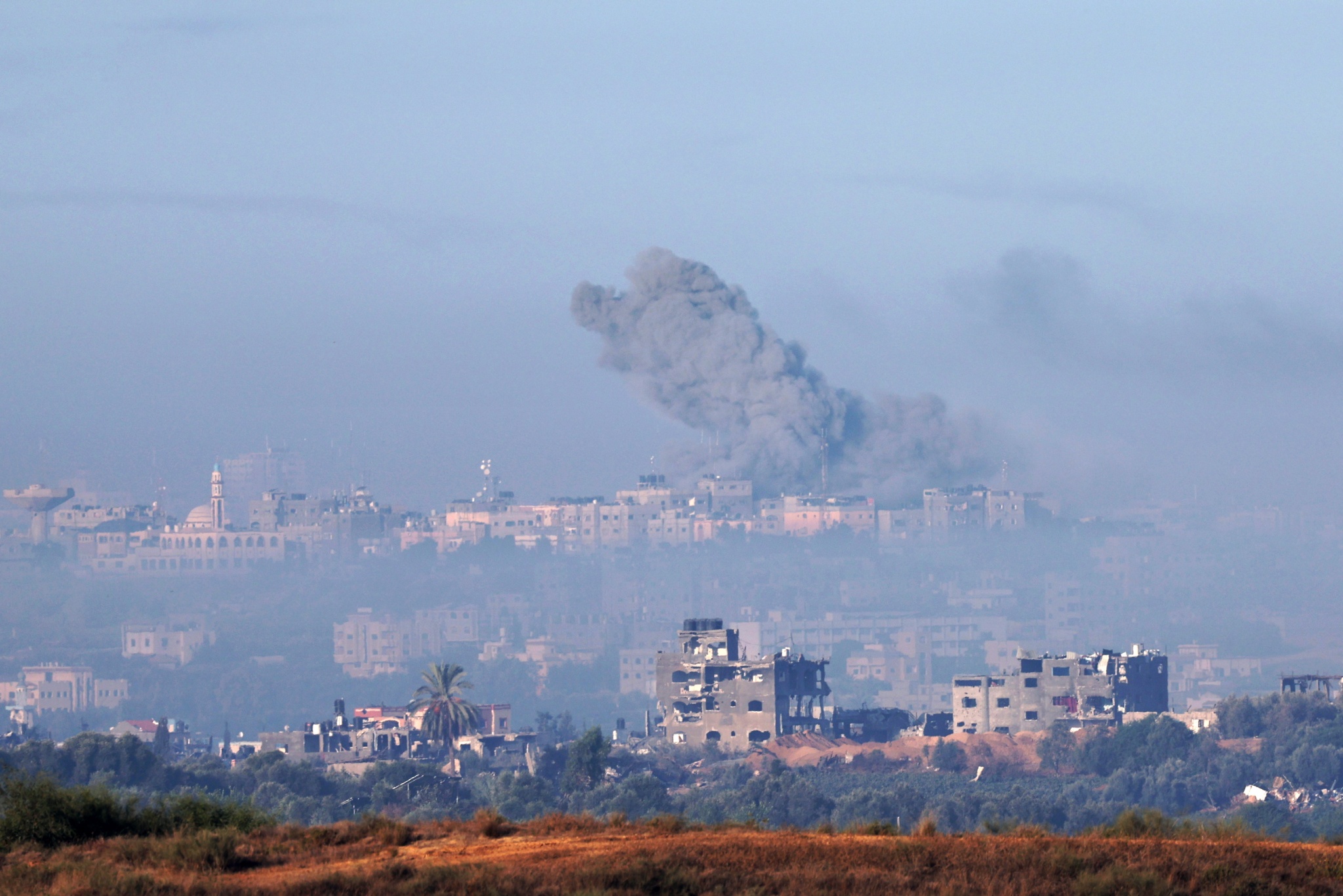 加沙：本轮巴以冲突已造成29名巴勒斯坦人死亡-搜狐大视野-搜狐新闻