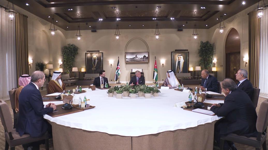 约旦国王：拒绝任何分裂巴勒斯坦的企图