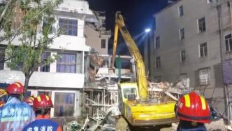 浙江温州一处楼房垮塌，有人员被困