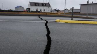 一天1400次地震！專家談冰島火山地震：次數(shù)多量級小