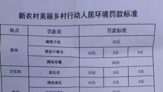 央广网评：“家中碗筷不洗罚款10元”，谁给的罚款权？