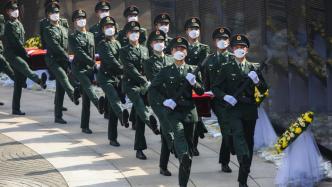 英雄安息！第十批在韩中国人民志愿军烈士遗骸安葬仪式