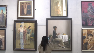 上海：龙美术馆展出200多位艺术家的300余件肖像作品