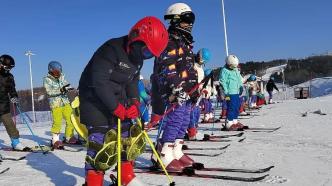 长春小学生滑雪体育课已开课4年，累计10余万学生受益