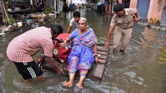 早安·世界｜风暴“米昌”致印度泰米尔纳德邦17人遇难