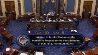 美国参议院未能通过一项包含对乌克兰和以色列援助的支出法案