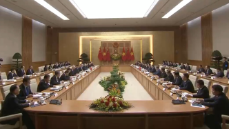 视频丨习近平会见越南总理范明政