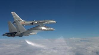 中俄两军举行联合空中战略巡航