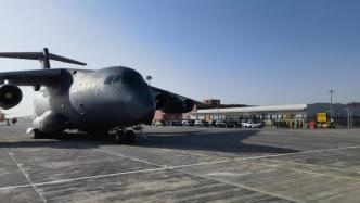 运-20抵达甘肃，运送西部战区应急指挥组赶赴灾区一线