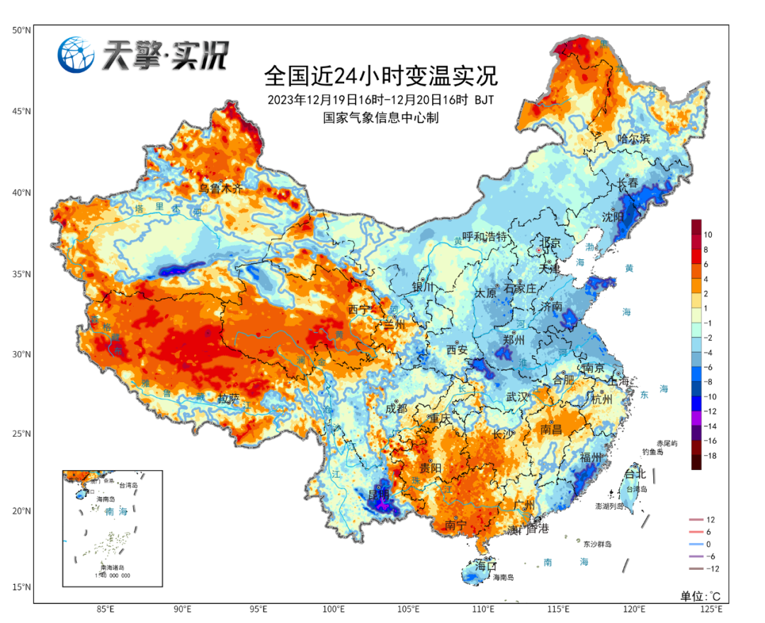 冻感十足！0℃线将抵达华南北，多地将改写今冬以来气温新低
