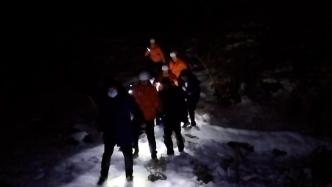 两名游客在海拔三千米冰川探险被困，消防地毯式搜索成功救援