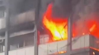 东京一建筑发生火灾，已致多人受伤