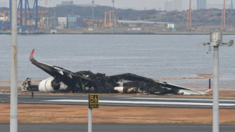 羽田机场撞机事故中日航客机的话音记录器已被找到