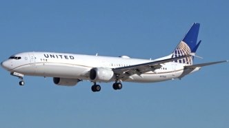 美联航宣布停飞波音737 MAX 9型客机