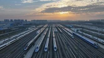 1月10日起实行新列车运行图，郑州铁路局开行客车1269列