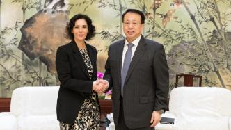 龚正市长会见比利时外交大臣拉比卜，上海与安特卫普结为友城迎来40周年