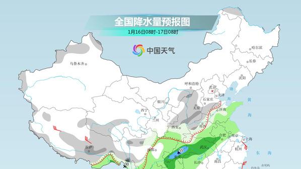 2024首场大范围雨雪来袭，江南东北等地气温波动频繁