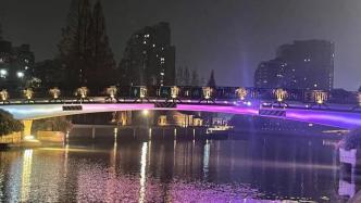 夜晚沿苏州河City walk，灯光是否安全美观？步道照明是否连贯？