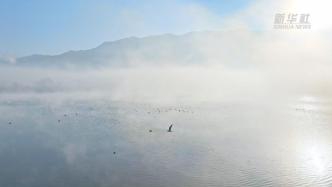 云南宣威：冬日的月牙湖畔，赴一场静谧之约