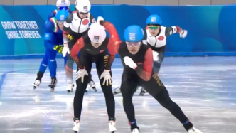 中国队获得江原道冬青奥会速度滑冰混合接力冠军