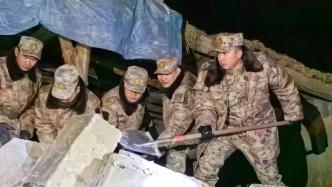 西部战区迅速组织指挥新疆乌什县7.1级地震抗震救灾行动