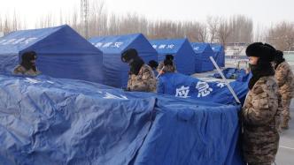 中国红十字会总会紧急组织开展新疆7.1级地震灾害救援