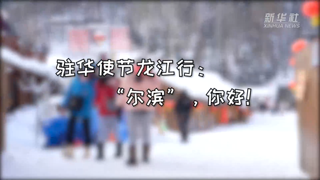 駐華使節龍江行:“爾濱”,你好!