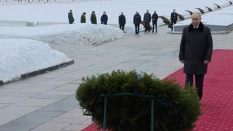 俄罗斯总统普京参加列宁格勒保卫战胜利80周年纪念仪式