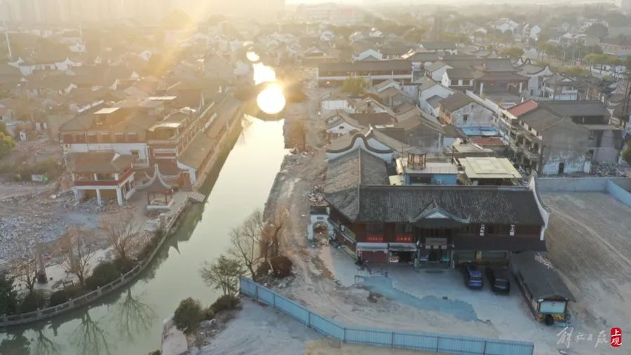 超四分之三居民已搬离，上海召稼楼古镇升级改造摁下加速键