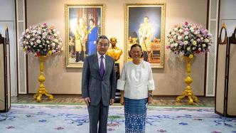 泰国公主诗琳通会见王毅
