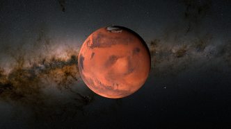 新研究发现火星在远古曾存在巨大湖泊和河流三角洲