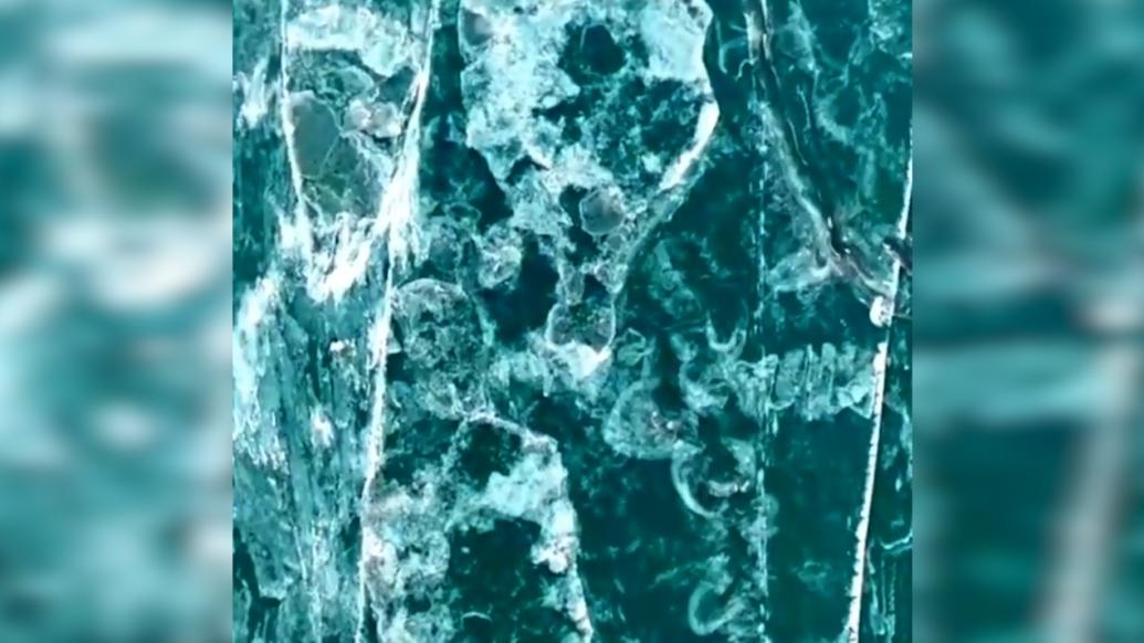 冰封的黄河可以这么美