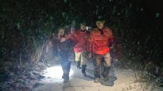 四川茂县公安消防多部门联动，2小时紧急救援九顶山受伤游客