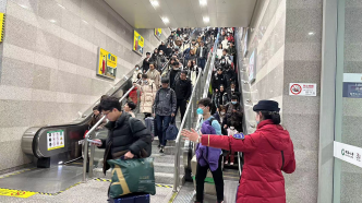龙年首个工作日，铁路上海站到达旅客预计再破70万人次