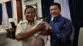 印尼防长赢得总统大选后会见陆慷大使，双方互贺两国人民“发展和发财”