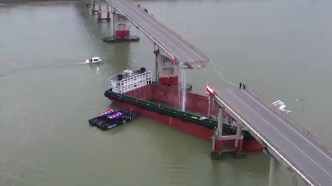 广州沥心沙大桥事故已致2人遇难3人失联