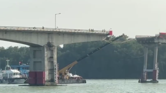 广州沥心沙大桥事故致5人遇难